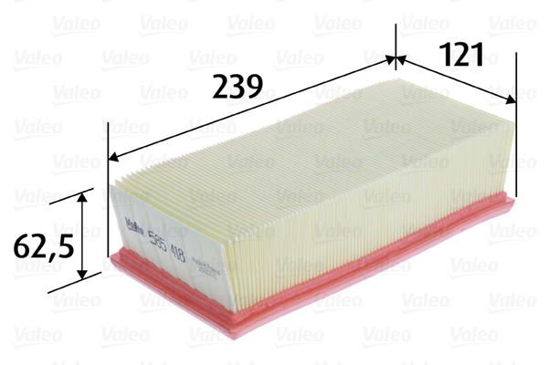 Vzduchový filter VALEO